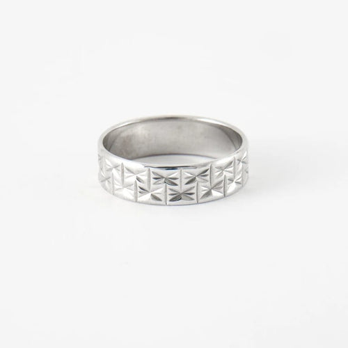 Bague 51 Bague en Or blanc 58 Facettes