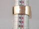 Bague 56 Bague "Vague" 2 Ors Rubis Diamants 58 Facettes R 1369  Ree