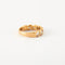 Bague 50 Bague Alliance Or jaune 14 carats Diamants 58 Facettes