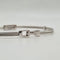 Bracelet Bracelet or blanc serti d'un diamant 58 Facettes