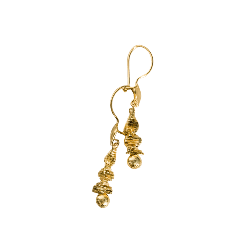 Boucles d'oreilles Boucles d'oreilles pendantes vintage en or 18 carats 58 Facettes 3153