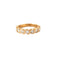 Bague 50 Bague Alliance Or jaune 14 carats Diamants 58 Facettes