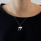 Pendentif Pendentif Hai or blanc paladié 18 carats 58 Facettes