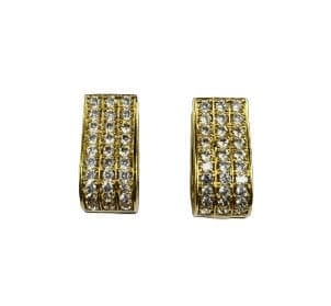 Boucles d'oreilles Boucles d'oreille Pavage Oxydes 58 Facettes 20400000712