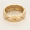 Bague 52 Chanel Bague Coco Crush en or beige 58 Facettes HOU5833