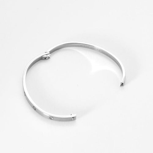Bracelet CARTIER - Bracelet Love en or blanc 58 Facettes CAN1541