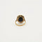 Bague 50.5 Bague ancienne - Bague entourage saphir ovale en or 18 carats et diamants 58 Facettes 1934
