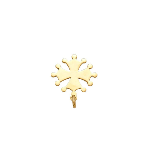 Pendentif Pendentif croix Or jaune 58 Facettes