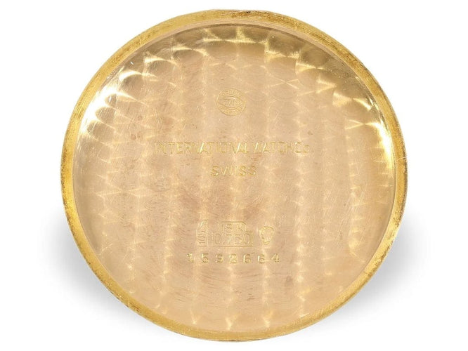 Montre IWC - Montre homme Jumbo « Shark Fin » en or rose 18 carats 58 Facettes IWC-300