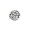 Bague 48 Bague or blanc sertie de diamants naturels 58 Facettes