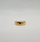 Bague 50 Bague or jaune sertie de diamants et d’un saphir 58 Facettes