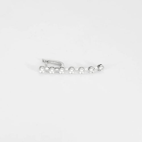 Boucles d'oreilles Pendants d'oreilles or gris et diamants 58 Facettes CAS00502