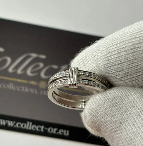 Bague 54.5 Mauboussin - Bague Subtile Éternité en or jaune et diamants 58 Facettes