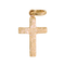 Pendentif Pendentif croix vintage en or jaune 18 carats 58 Facettes 3229-29