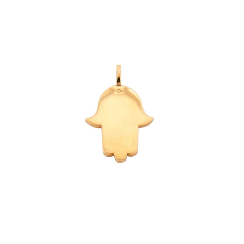 Pendentif Pendentif main de Fatma or jaune 58 Facettes