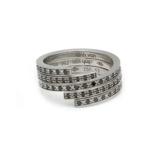 Bague 55 Bagues La Spirale - DINH VAN 58 Facettes 250022R-250023R