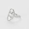 Bague 56 Bague sertie de diamants taille ancienne en or blanc 18k 58 Facettes LJ24-161