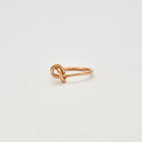 Bague 54.5 Bague Or rose 58 Facettes