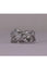Bague 54 Bague Knott Or blanc Diamants 58 Facettes RNG0552
