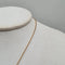 Collier Collier or rose, cercle en diamants 58 Facettes
