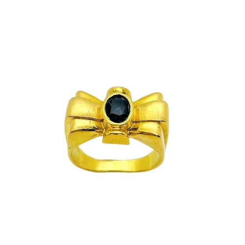 Bague 57 Bague Noeud Or Saphir 58 Facettes 20400000618