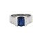 Bague 59 Bague jonc or gris saphir et diamants 58 Facettes GU32