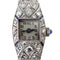 Montre Chopard - Montre femme Art déco en platine, or blanc 14 K et diamants 58 Facettes CHO-100