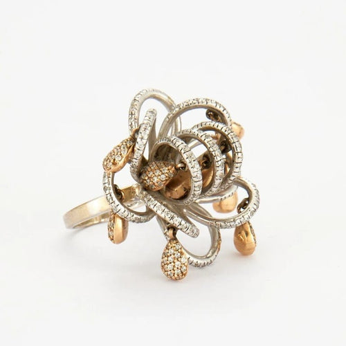Bague 52 Bague 2 Ors, diamants 58 Facettes