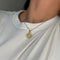 Pendentif Pendentif fleur en or jaune 750‰ et diamants 58 Facettes 250306R