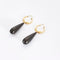 Boucles d'oreilles Boucles d’oreilles créoles têtes de béliers en or jaune 18k et ébène 58 Facettes AB59