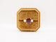 Bague 55 Bague or jaune, Grenat, Diamants 58 Facettes 4804
