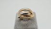 Bague 53 Bague tricolore en Or 58 Facettes