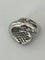 Bague 53 Bague Croisée or gris diamants 58 Facettes LOT 6593