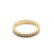 Bague 52 Alliance or rose sertie de diamants 58 Facettes
