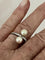 Bague 57 Bague Platine Perles Diamants 58 Facettes 5557