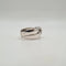 Bague 54 Bague or blanc sertie de diamants 58 Facettes