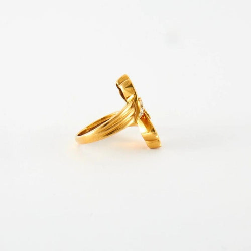 Bague 53 Bague Or jaune & diamants 58 Facettes