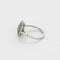 Bague 48 Bague or blanc, platine et diamants 58 Facettes 58FC115