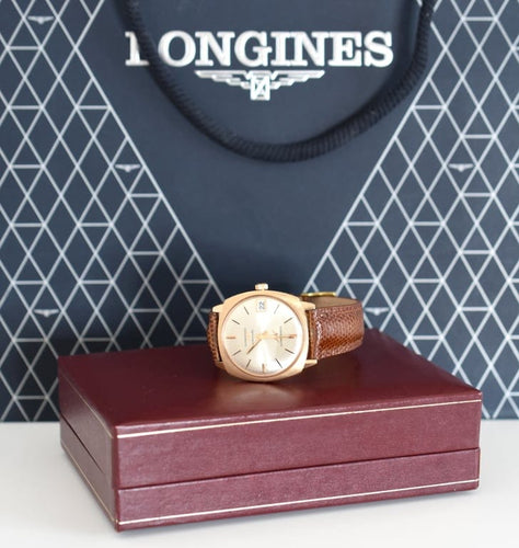 Montre Longines Ultra-Chron - Montre automatique en or jaune 18 carats, réf. 8357/1 58 Facettes LON-300