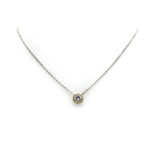 Collier Collier Pendentif - Or & Diamant 0,85 carat 58 Facettes 250340R