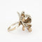 Bague 52 Bague 2 Ors, diamants 58 Facettes