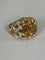 Bague 53 Bague ARFAN or jaune citrine diamants 58 Facettes 5723