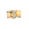 Bague 56.5 Bague Tank or jaune et diamants 58 Facettes 58FC179