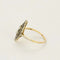 Bague 50,5 Bague Belle Époque à chaton losangique en or gris 18k et diamants 58 Facettes DADB-10