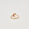 Bague 54.5 Bague Or rose 58 Facettes