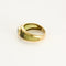 Bague 52 Bague jonc en Or jaune 18k ornée d'une topaze 58 Facettes SMA0406X2