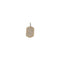 Pendentif Pendentif plaque or jaune serti de diamants 58 Facettes