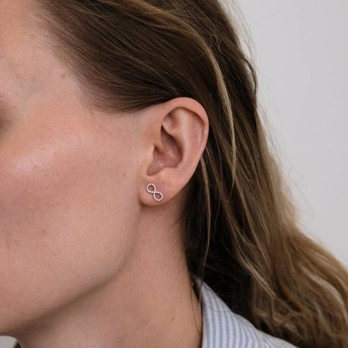 Boucles d'oreilles Boucles d'oreilles en Or rose  & diamants 58 Facettes