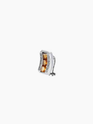 Boucles d'oreilles Boucles d'oreilles Citrines et Diamants 58 Facettes