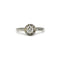 Bague 55 Solitaire - Or, platine et diamant 58 Facettes 220034SP